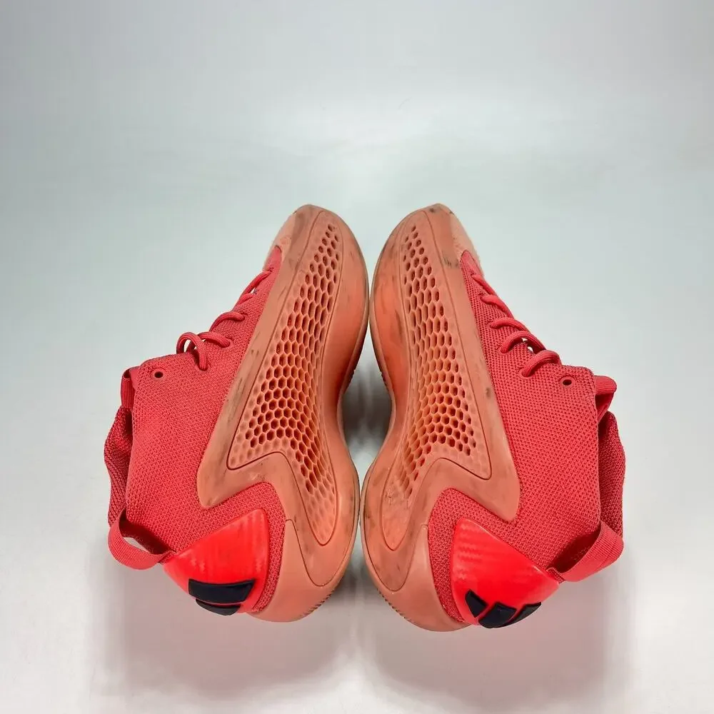 adidas AE 1 Georgia Red Clay Athletic Mid Top Basketball Shoes IF1863 Men's Sz 8
